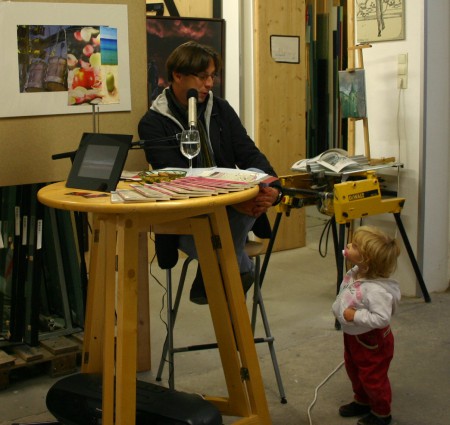 17.10.2009: ..und eines Tages wirst du ein ganz schönes Früchtchen sein... Tage des offenen Ateliers in Kierling